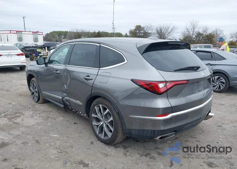 2024 Acura Mdx Technology Package z USA, uszkodzony, nr VIN 5J8YE1H40RL015662